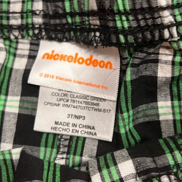 Bundle of 2 Boys Plaid Shorts Size 3T Ninja Turtle Preppy - Picture 5 of 5